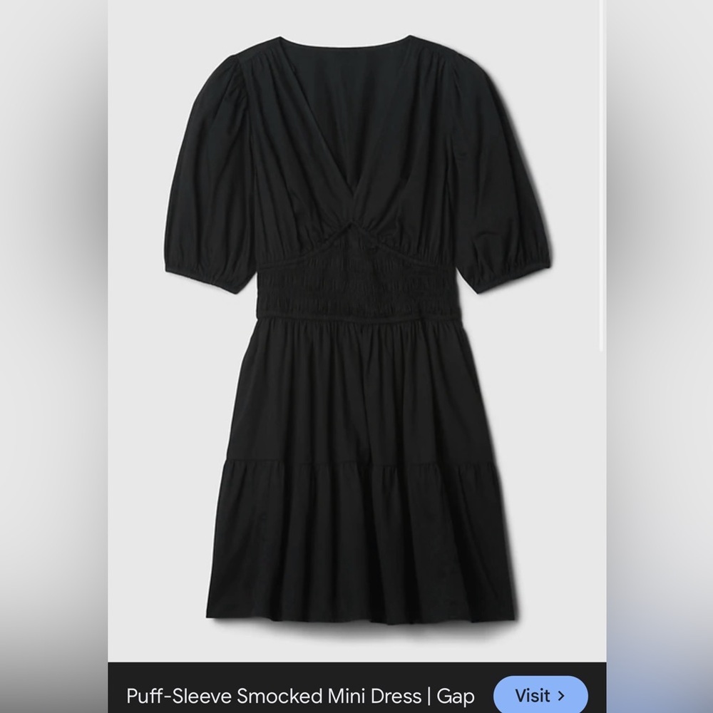 GAP Women's Elegant Black Blouse. NWT